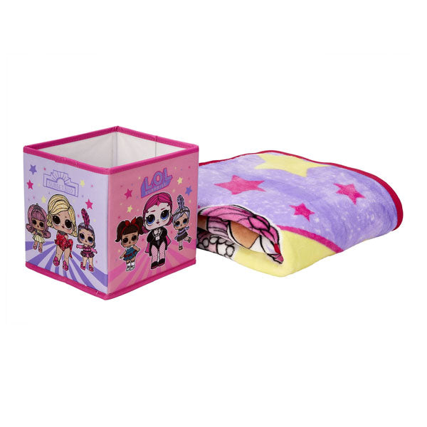 LOL Surprise Blanket & Storage Bin