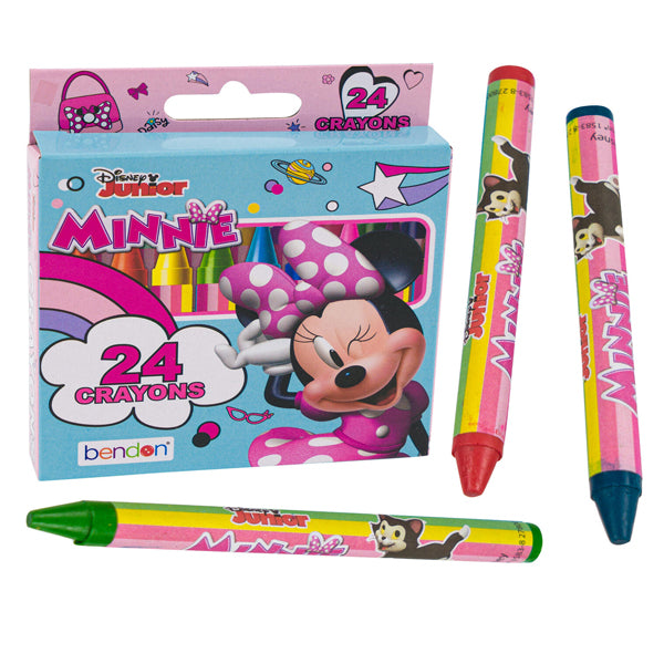 Minnie Mouse 24 Pack Crayons