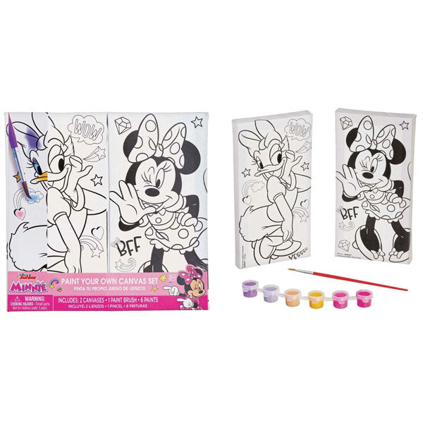 Minnie Mouse Activity Canvas Set