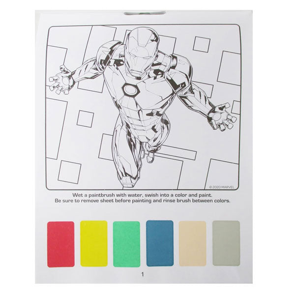 Avengers Magic Paint Book