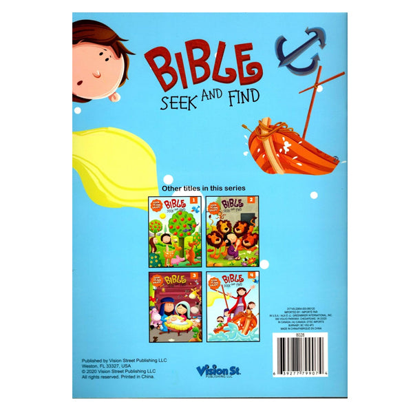 Bible Seek and Find Children Book
