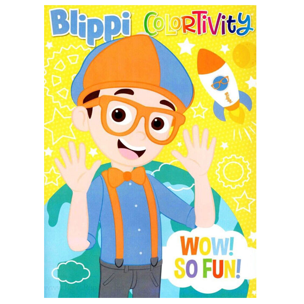 Blippi Coloring and Activity Book