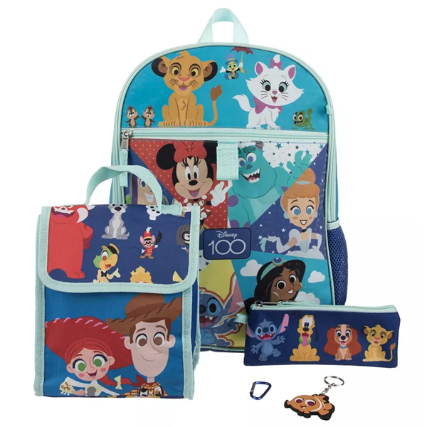 Disney 5 Piece Backpack Set