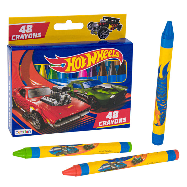 Hot Wheels 24 Pack Crayons