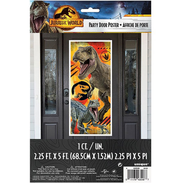 Jurassic World Door Poster