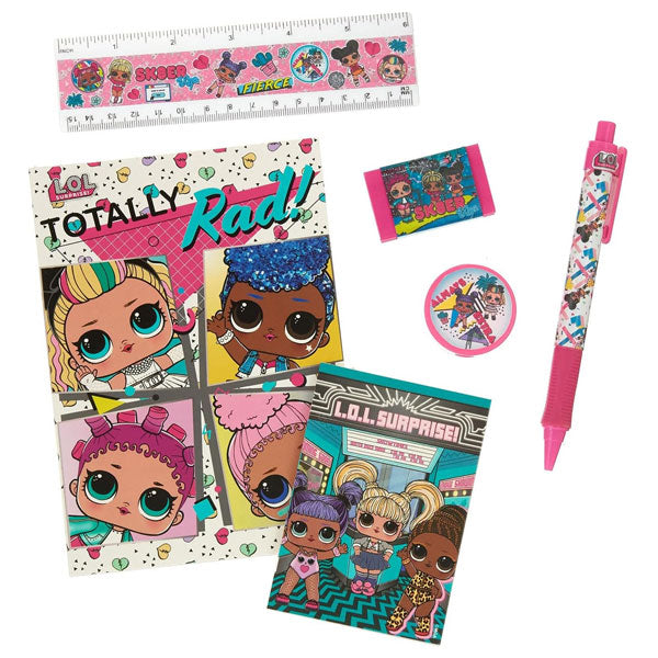 LOL Surprise 6 Piece Stationery Set