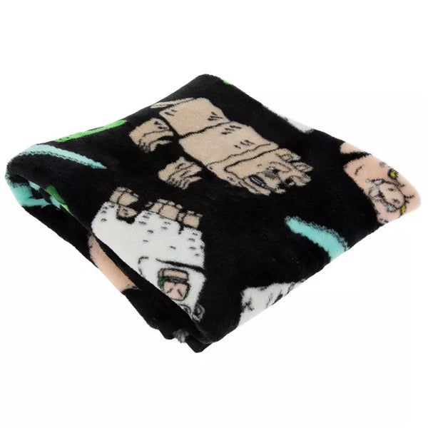 Minecraft Travel Throw Blanket