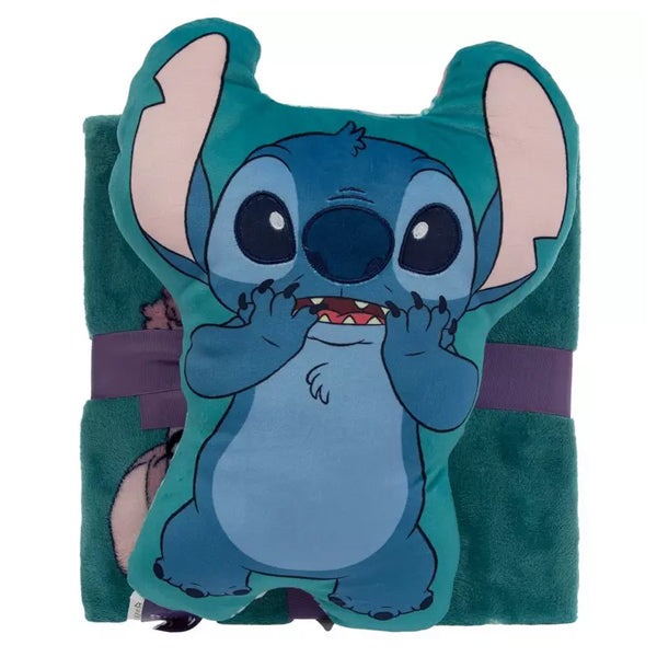 Stitch Plush and Throw Blanket Set