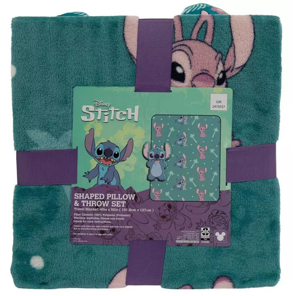 Stitch Plush and Throw Blanket Set