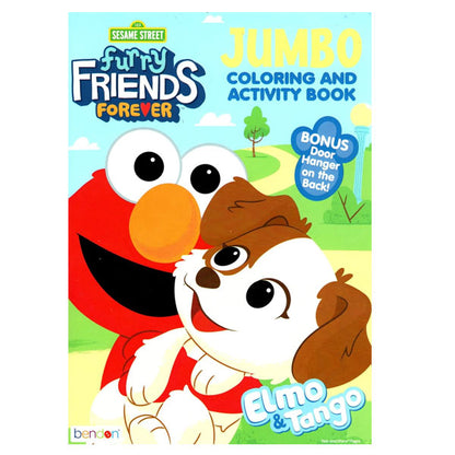 Sesame Street Elmo and Tango Coloring and Activity Book