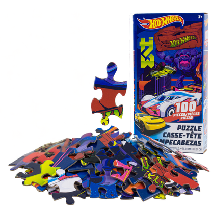 Hot Wheels Puzzle 100 Piece Puzzle