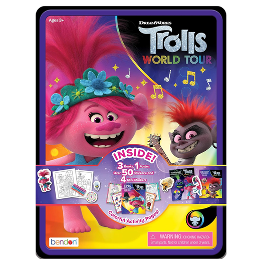 Trolls Activity Tin