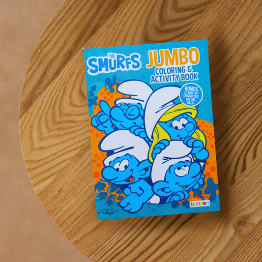 Smurfs Jumbo Coloring and Activity Book