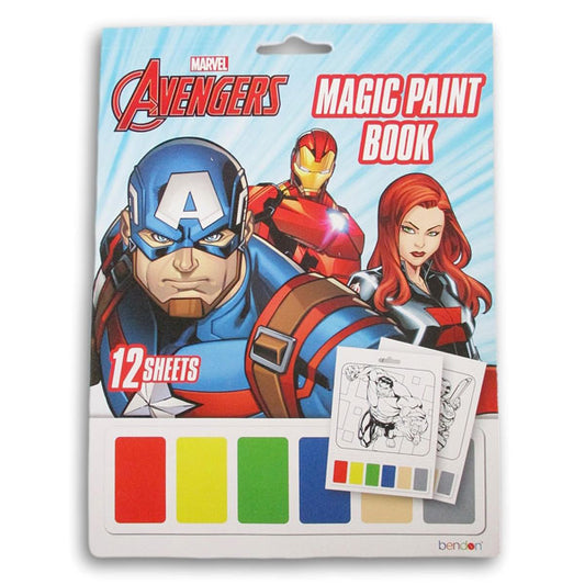 Avengers Magic Paint Book