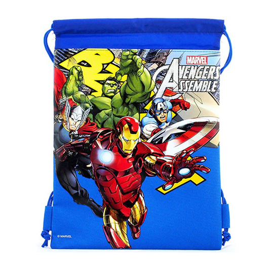 Avengers Blue Pull String Bag