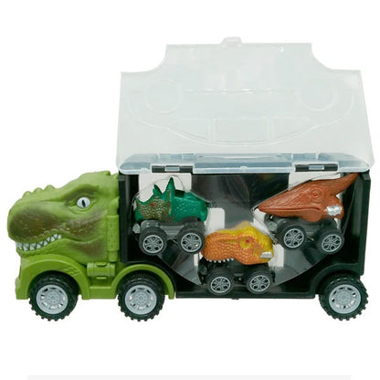 Dinosaur Car Carrier Truck Set