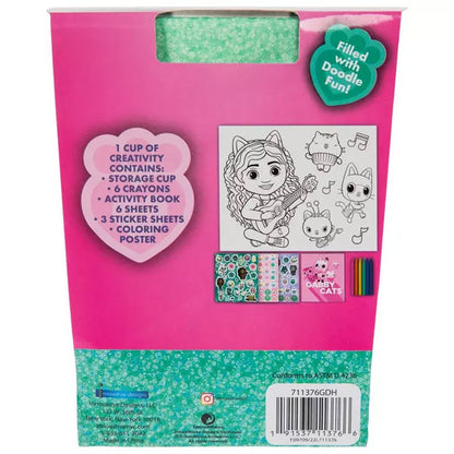 Gabby Dollhouse Cup of Doodles Kit