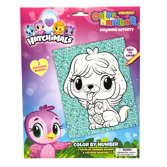 Hatchimals Color by Number Activity Kit