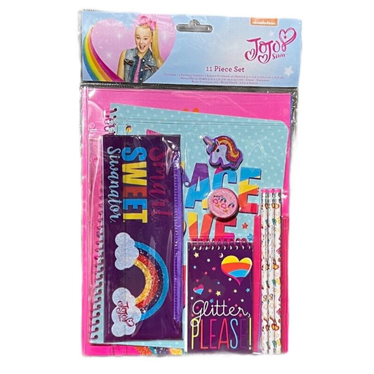 Jojo Siwa 11 Piece Stationery Set