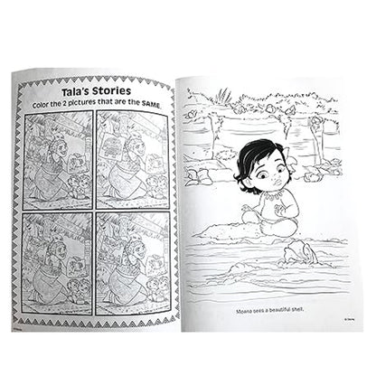 Moana Coloring and Activity Set