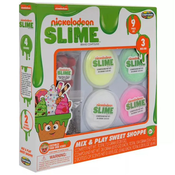 Nickelodeon Slime Mix and Play Set