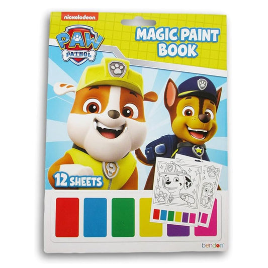 Paw Patrol Magic Paint Book