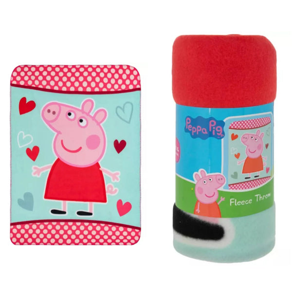 Peppa Pig Fleece Throw Blanket