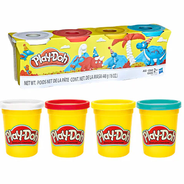 Play Doh Classic 4 Pack Set