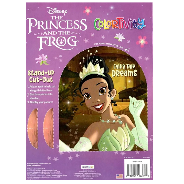 Princess and the Frog Color and Activity Book