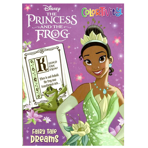 Princess and the Frog Color and Activity Book