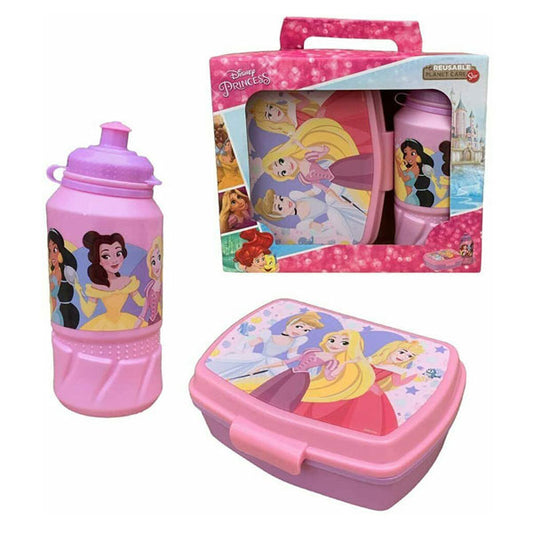 Princess Sandwich Box and Bottle Set