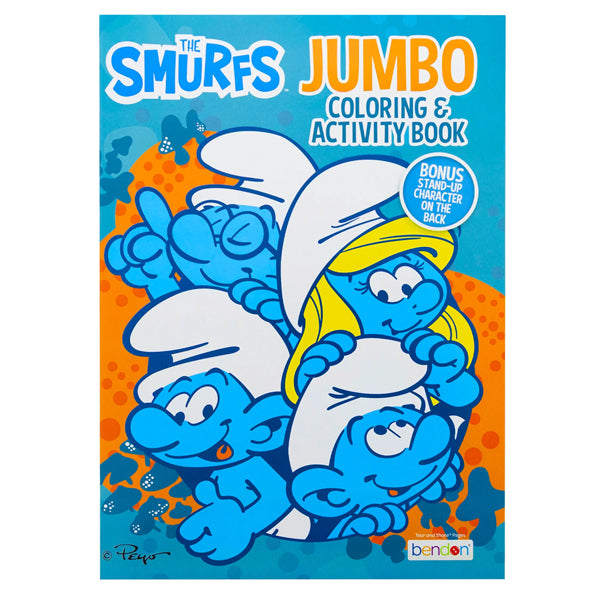 Smurfs Jumbo Coloring and Activity Book