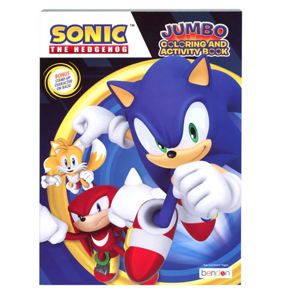 Sonic Coloring and Activity Book