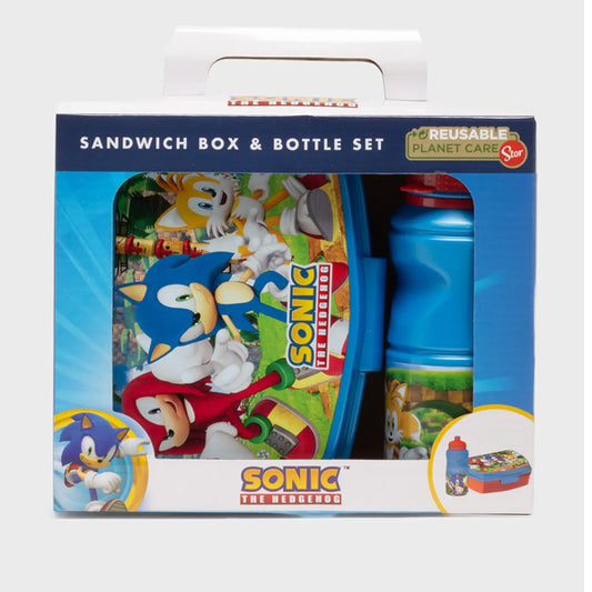 Sonic Sandwich Box and Bottle Set