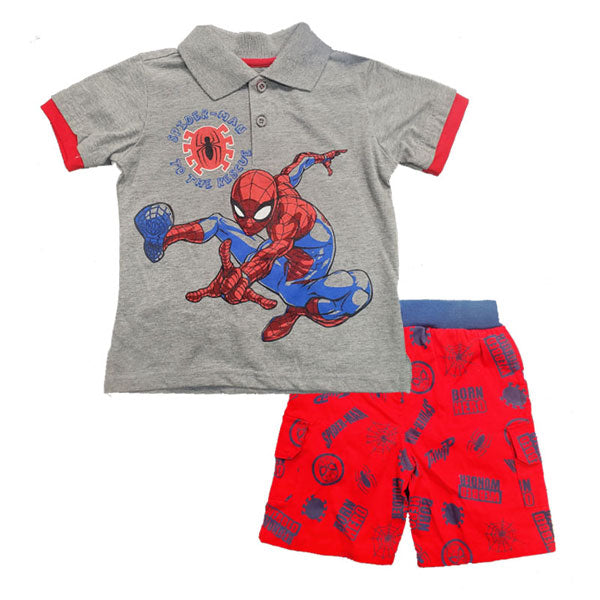 Spiderman Polo 2 Piece Set