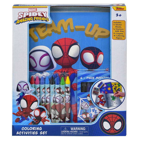 Spiderman Coloring Activity Set