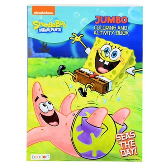Spongebob Coloring and Activity Book