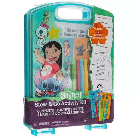 Stitch Stow and Go Activity Set