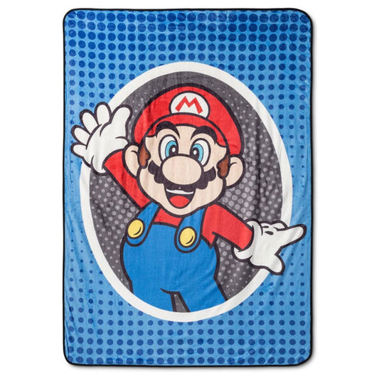 Super Mario Oversize Plush Blanket